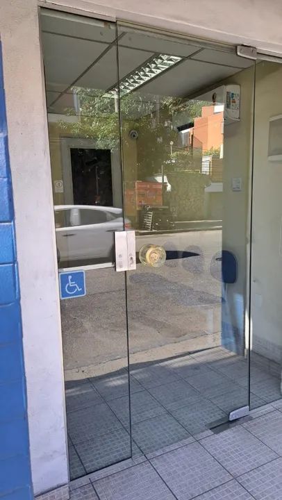 Conjunto Porta Blindex + Blindex vitrine para loja (seminovo)