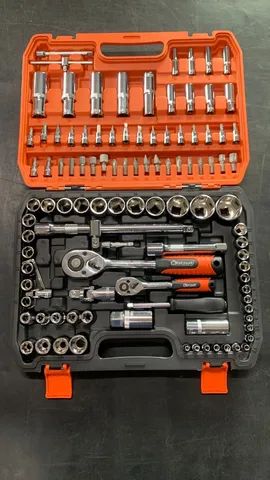 Kit Ferramentas Chave Soquetes Sextavados 108 Peças