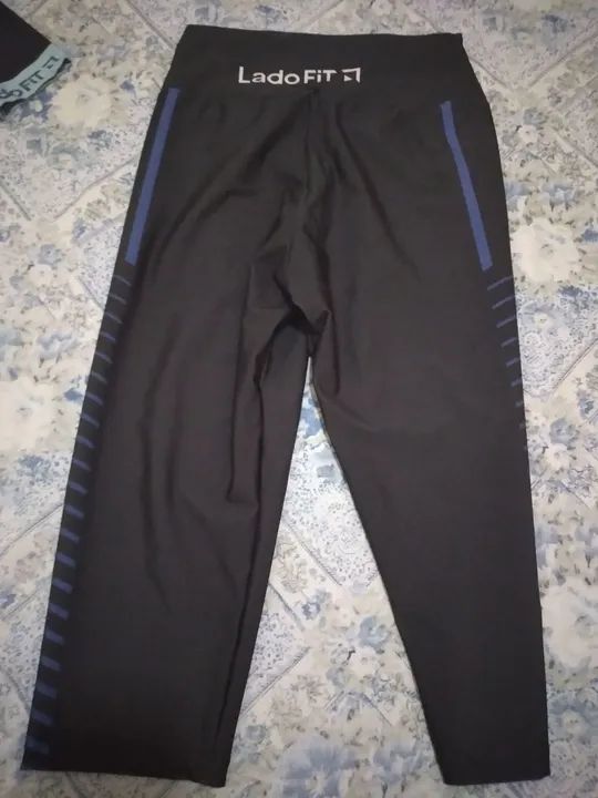 Calça de academia  LadoFit - Preta