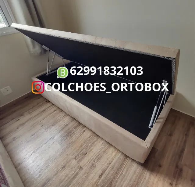 Cama Box Baú Solteiro em ate 10x sem juros - Foto 3