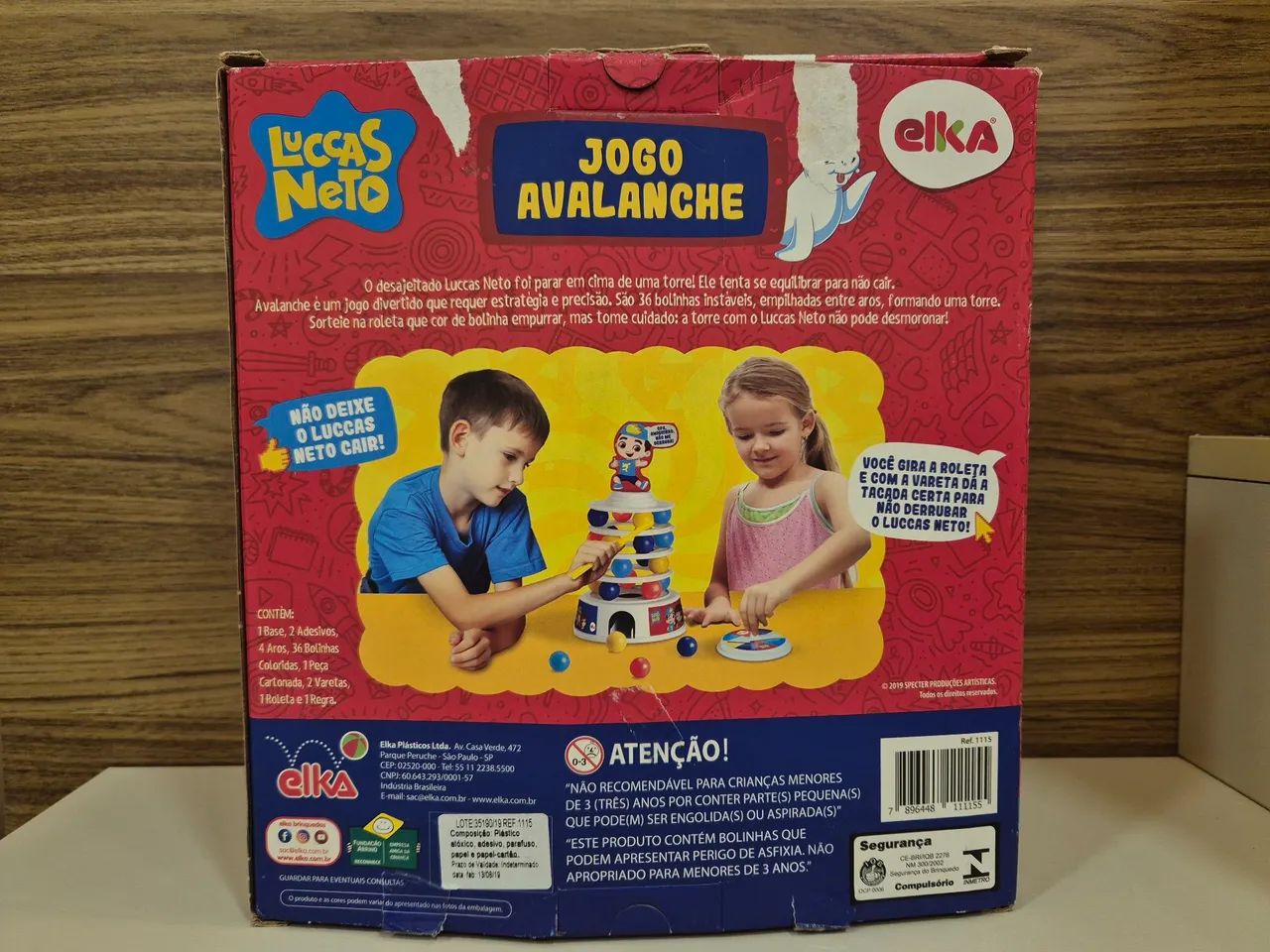 Jogo Avalanche Luccas Neto - Elka - Foto 3