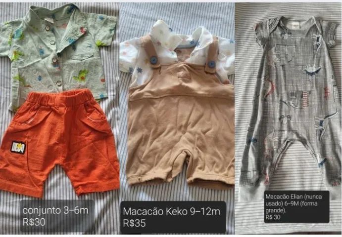 Diversas roupas bebê menino - Foto 5