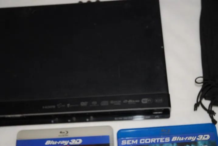 Blu-ray Player com óculos Sony e disco usados - Foto 5