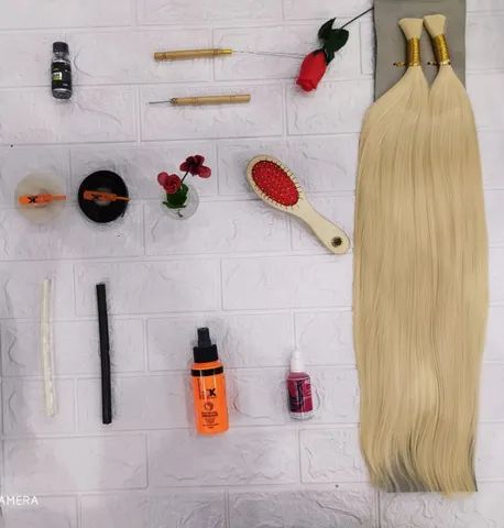 Cabelo Organico 165g 65cm Tufo Liso - Cor (#613)