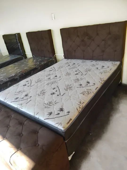 ?MEGA LIQUIDAÇÃO DE CAMAS, CASAL E SOLTEIRO. TEMOS BAÚS  E CABECEIRAS, CONFIRA!!! ? - Foto 2
