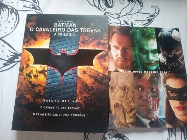 Dvd Batman cavaleiro das trevas trilogia  - Foto 2