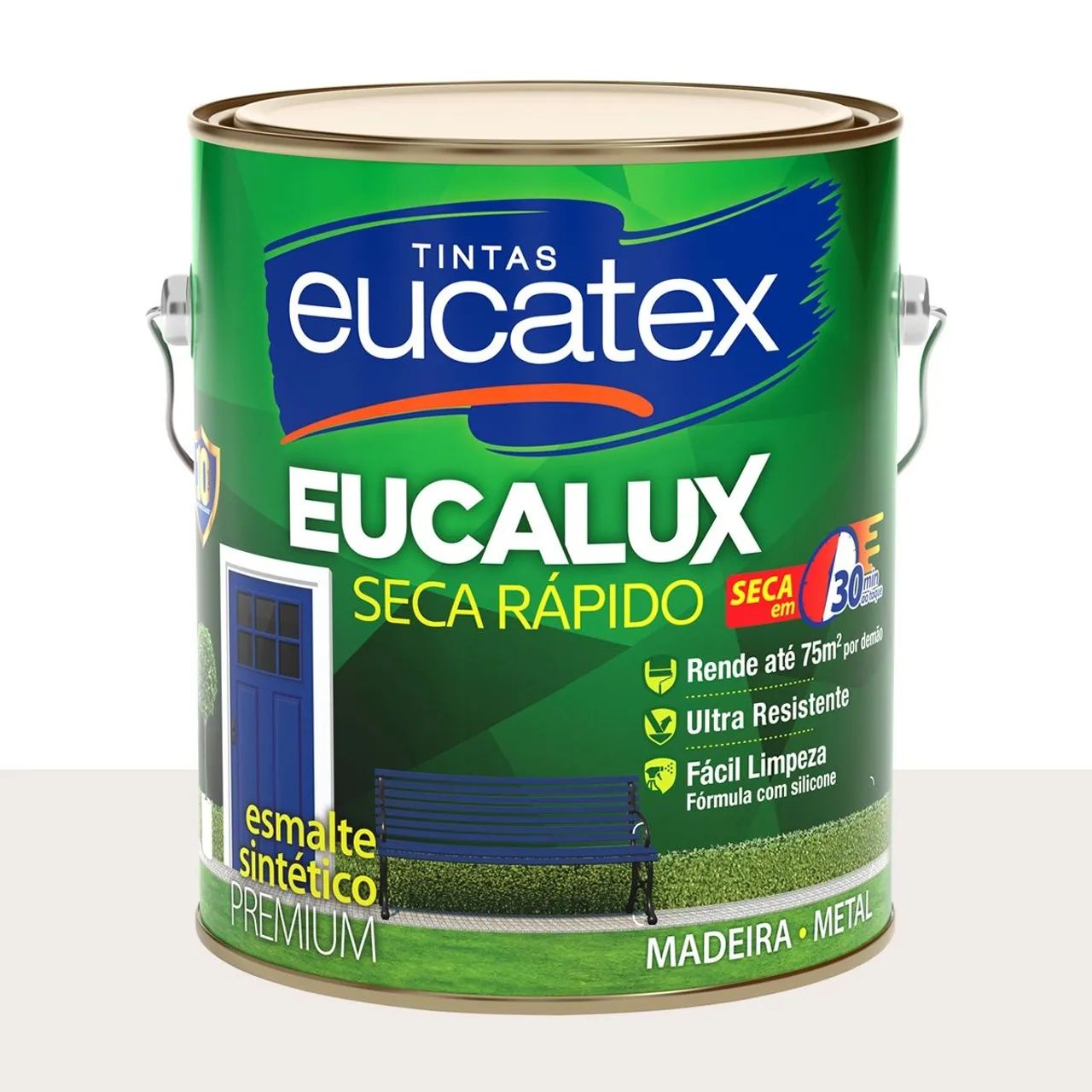 Tinta Esmalte Sintético Bril. Eucatex Sopro 3,2 L