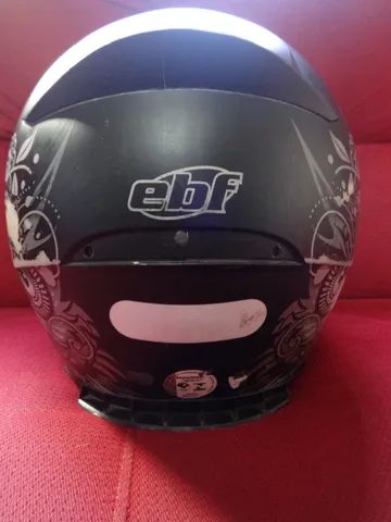 Capacete EBF Coruja Tamanho P Usado - Foto 5