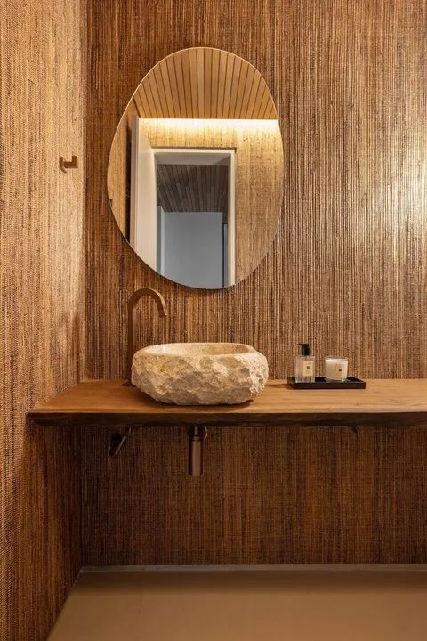 Bancada de Madeira para Lavabo 
