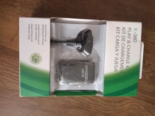 Kit bateria e cabo usb xbox 360 [novo] - Foto 4