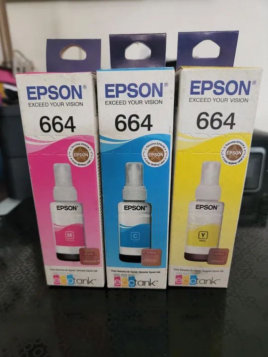 Tintas(T664)para impressoras Epson65724023046529120