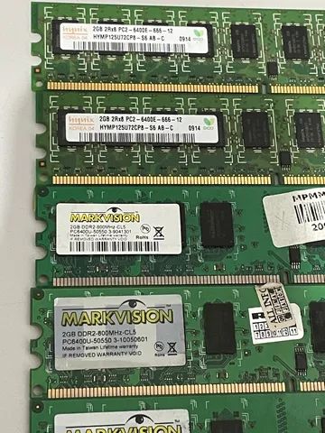 MEMÓRIAS DDR2 e DDR3 - Foto 2