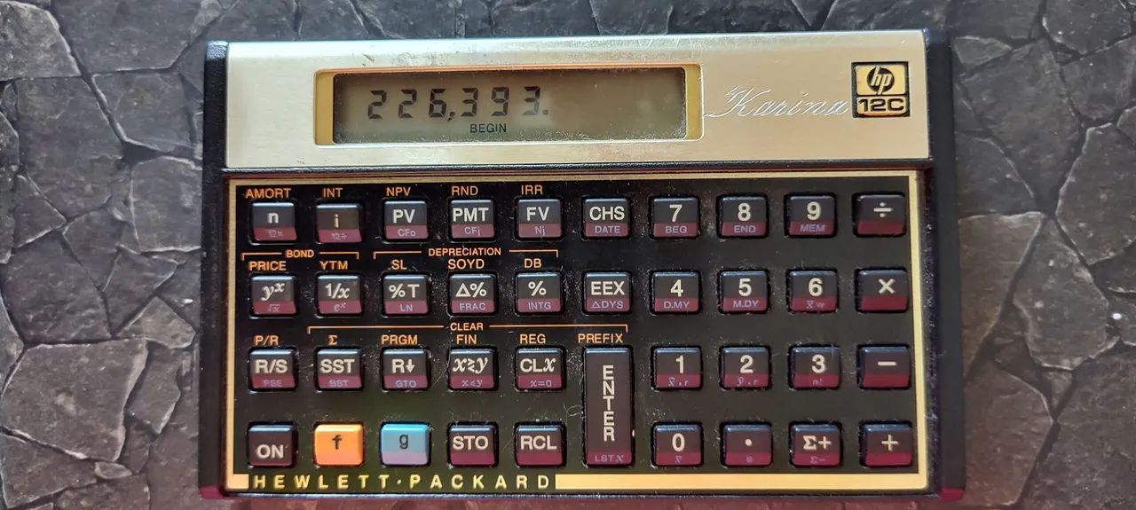 Calculadora HP 12C - Financial - Foto 3
