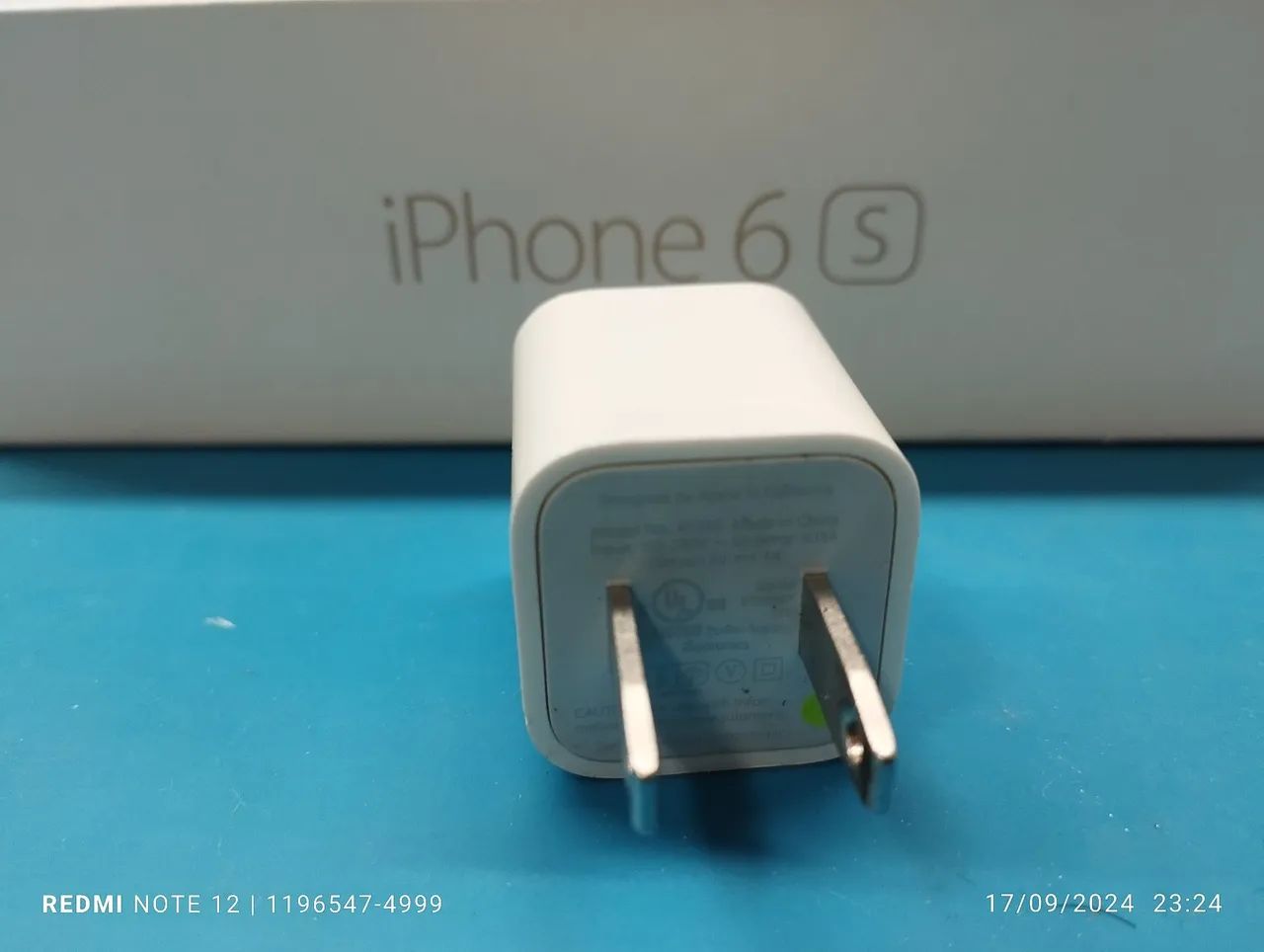 Carregador Original iPhone 6S - Foto 5
