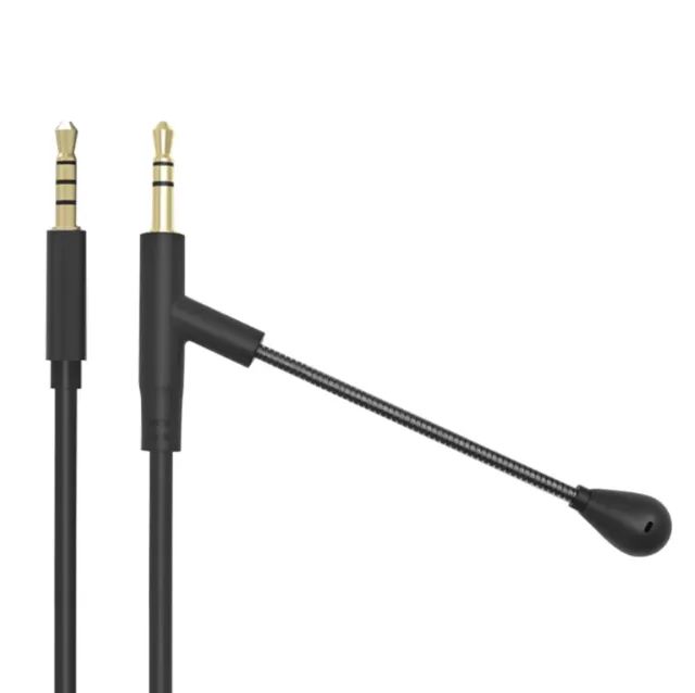Cabo p2 x p3 microfone embutido para headset  (xbox, ps4, ps5, celular, etc) - Foto 4