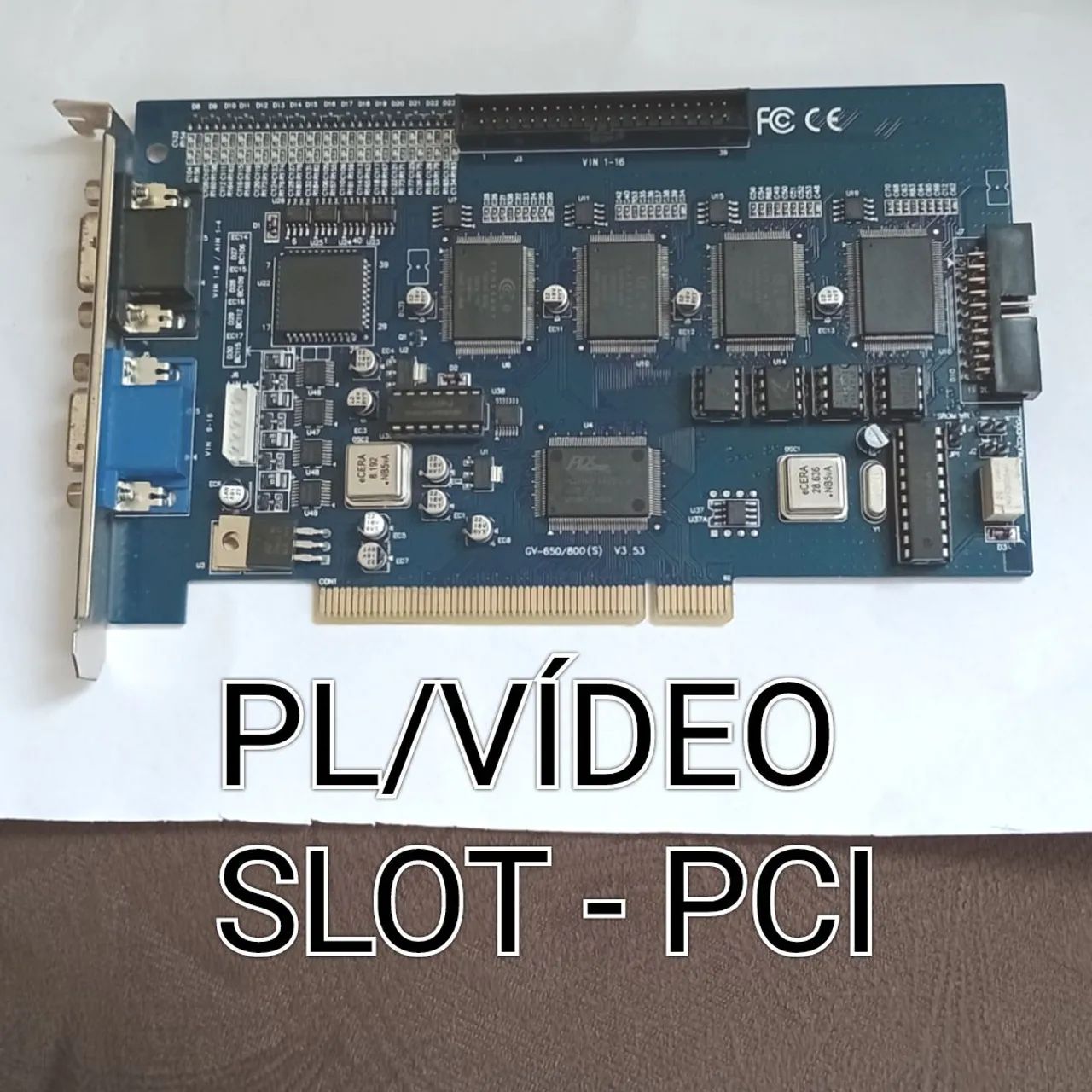 Placa de Vídeo PCI - PL/VIDEO ( FAVOR LER A DESCRIÇÃO ABAIXO ) - Foto 3