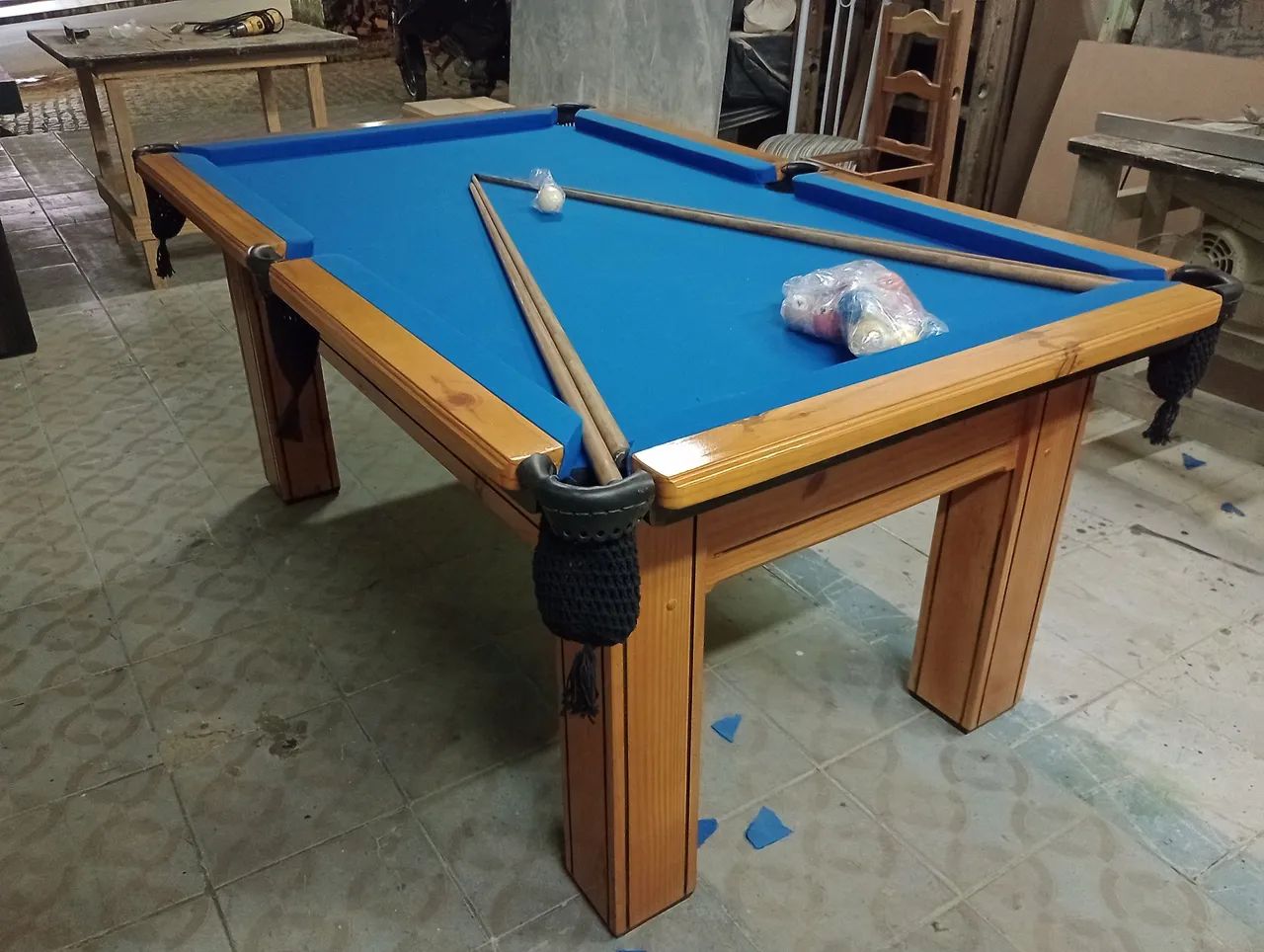 Mesa de Sinuca Madeirada - Foto 5