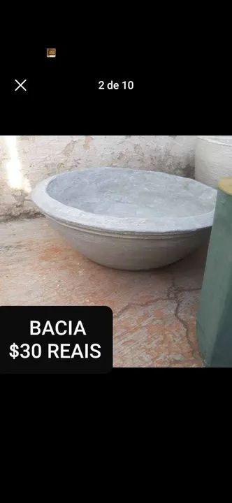 Bacia grande 45CMX15CM RETIRAR RIBEIRÃO PRETO só $30 DINHEIRO *NÃO PIX  - Foto 2