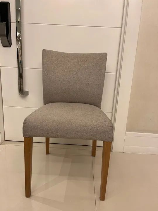 mesa c/8 cadeiras tampo vidro  - Foto 2