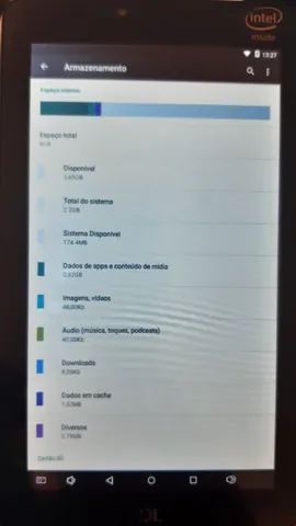 Tablet Infantil 7 pol. Modelo DL3411 Kids Usado Com Defeito na Bateria - Foto 3