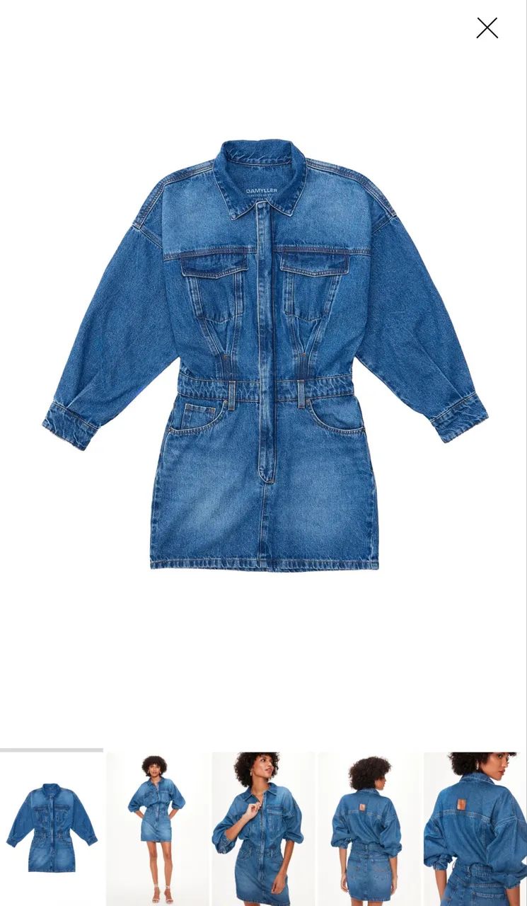 Vestido jeans DAMYLLER  - Foto 4