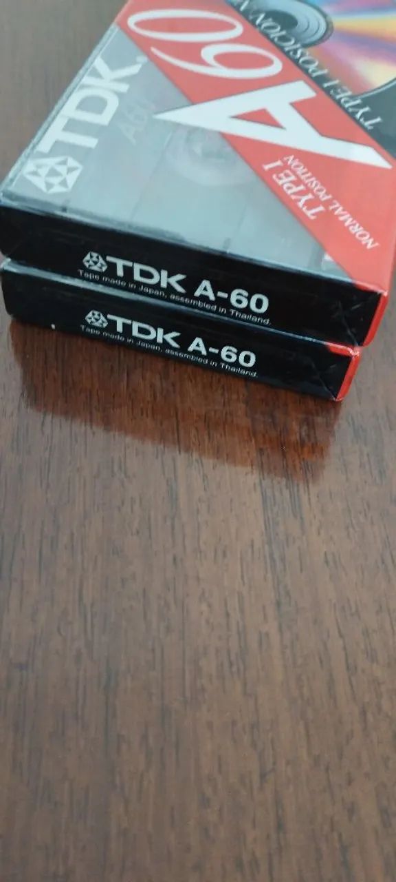Fitas K7 TDK A60 - Vintage - Foto 4
