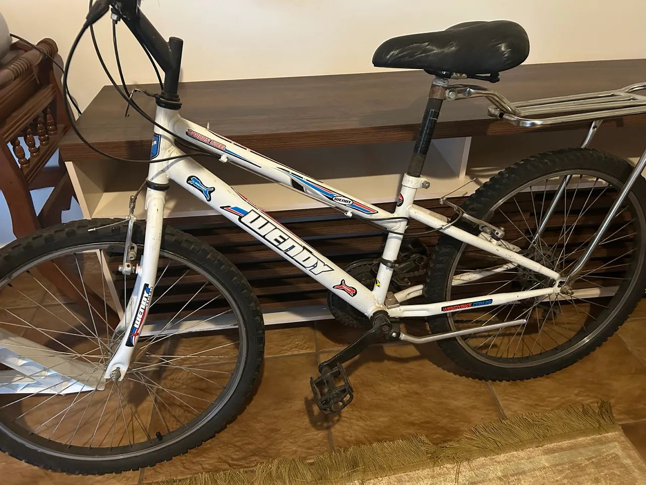 Bicicleta com garupa aro 26