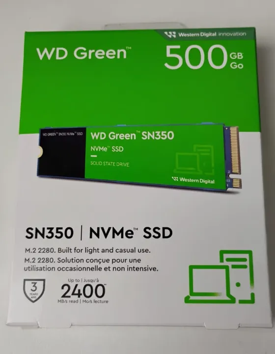 SSD Western Digital SN350 M.2 500GB