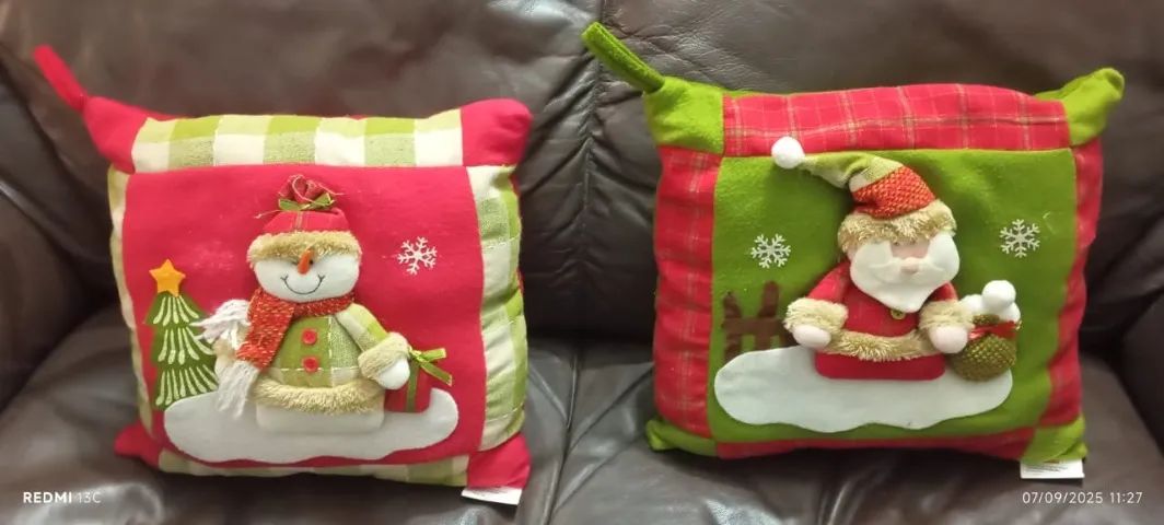 KIT C/6 ALMOFADAS PARA O NATAL  - Foto 4