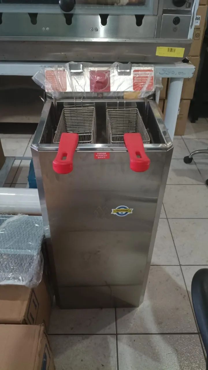 FRITADEIRA MARCHESONI 25L AGUA E OLEO GABINETE 220V