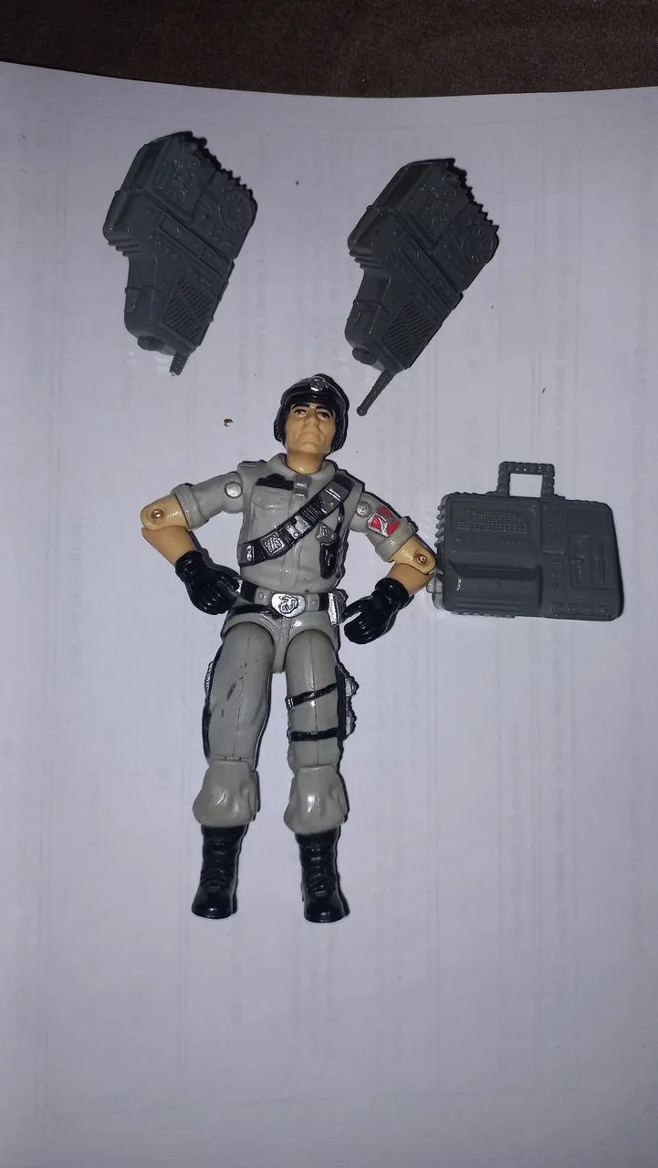 Action Figure GI Joe - Mainframe- Hasbro - 1991 - Especialista em Computação