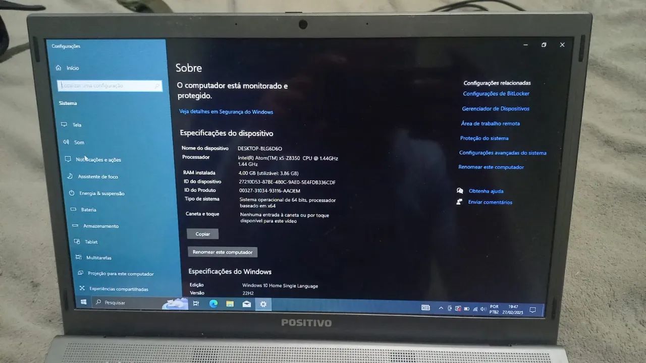 Notebook Positivo - Motion - Foto 5