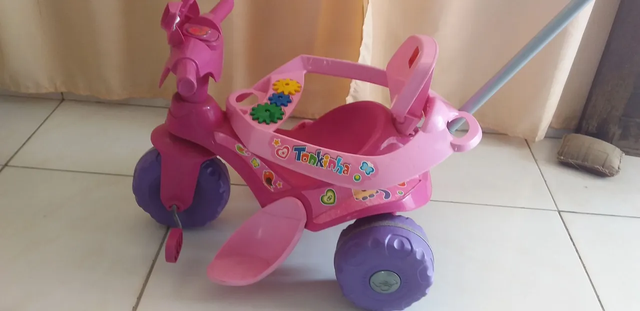 Triciclo velocipe Infantil Rosa