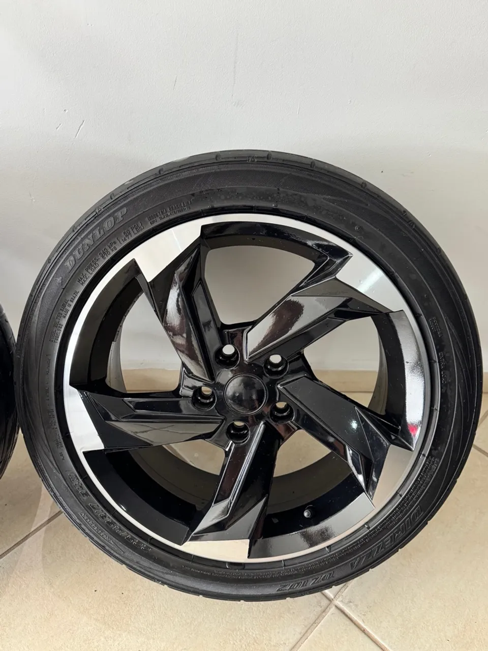 Rodas 5x112 aro 17 + pneus 225/50