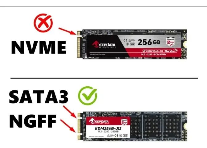 SSD M2 SATA3 256GB Keepdata M2 KM256G-J12- Novo e c/ garantia- Nexo Store - Foto 2
