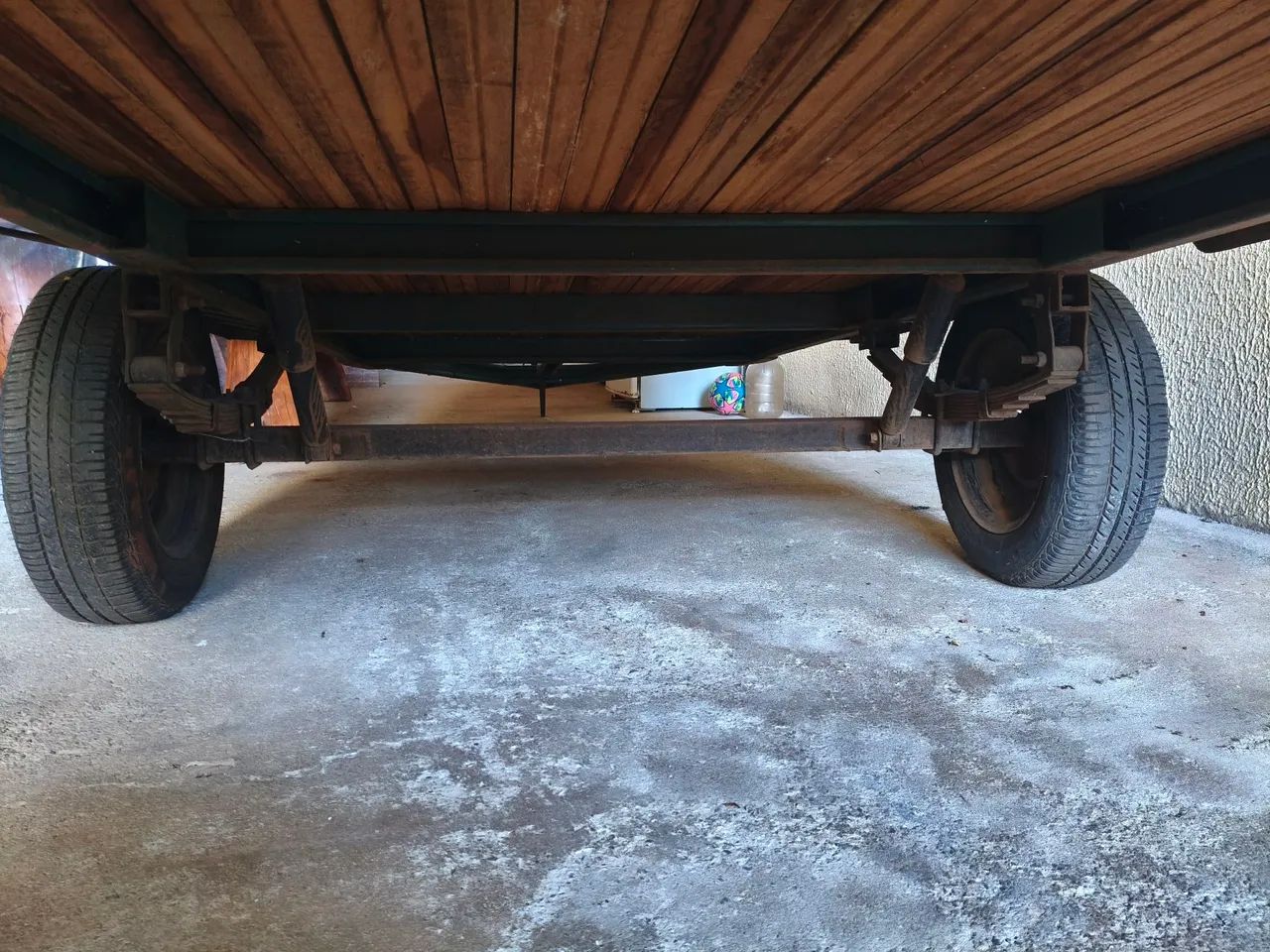 Carreta de Carga Verde - Foto 2