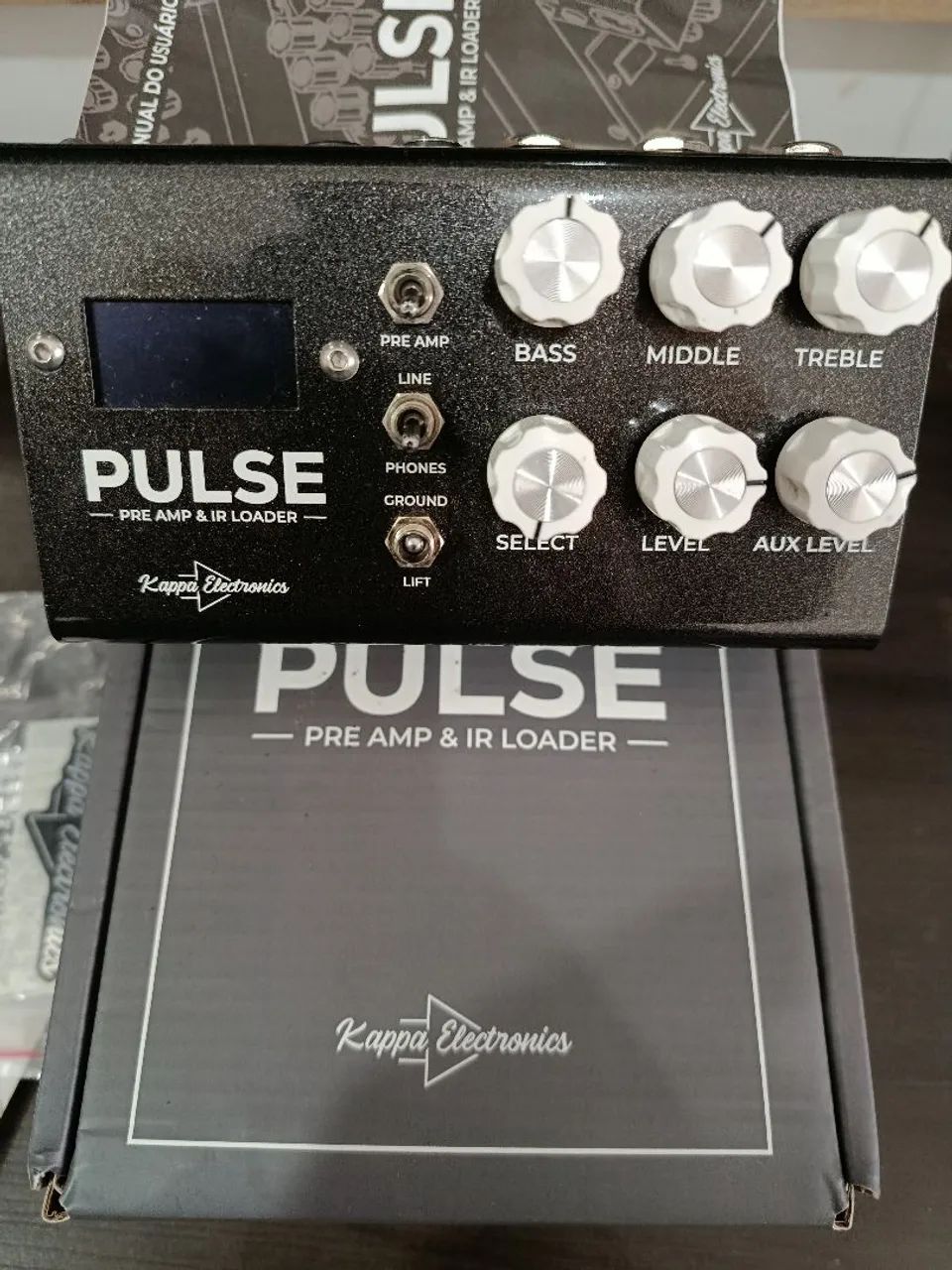 PULSE KAPPA ELETRONICS PREAMP E IR LOADER - Instrumentos musicais ...