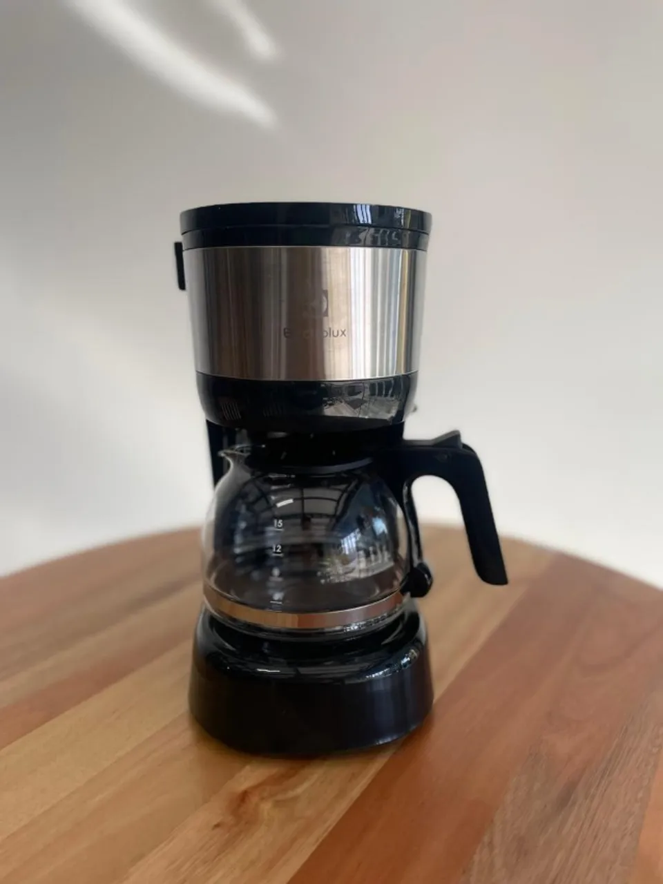 Cafeteira Elétrica Electrolux inox filtro permanente removivel corta pingos capacidade 600