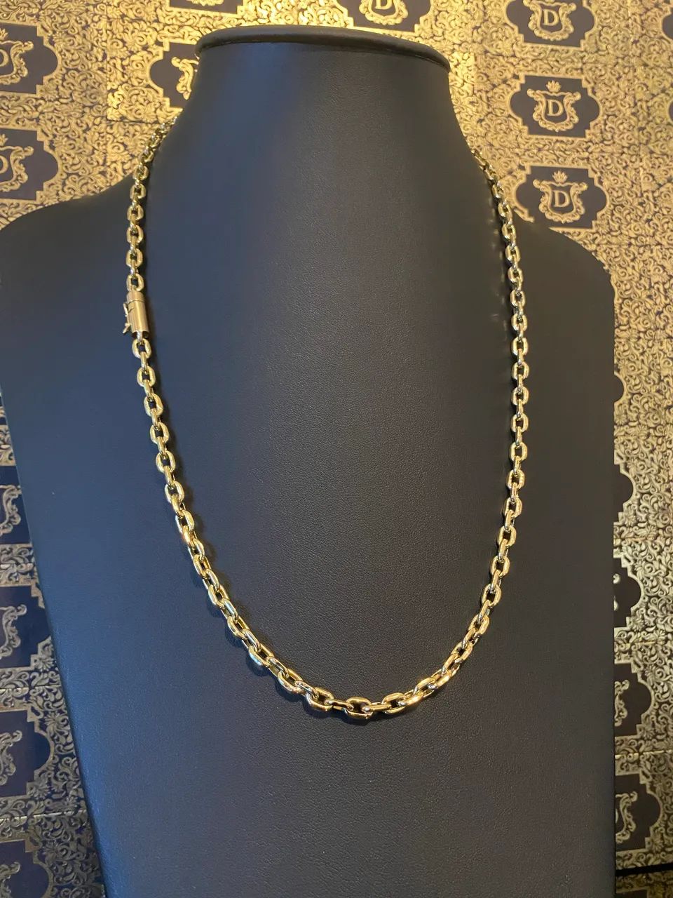 Corrente Cadeado em Ouro 18K - LIQUIDANDO ! - Foto 2