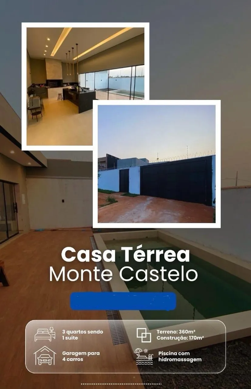 Casa Recém construída com acabamentos de primeira 