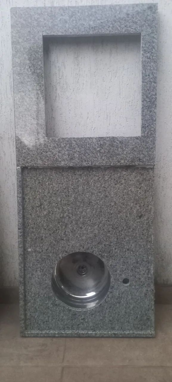 Pia granito cinza