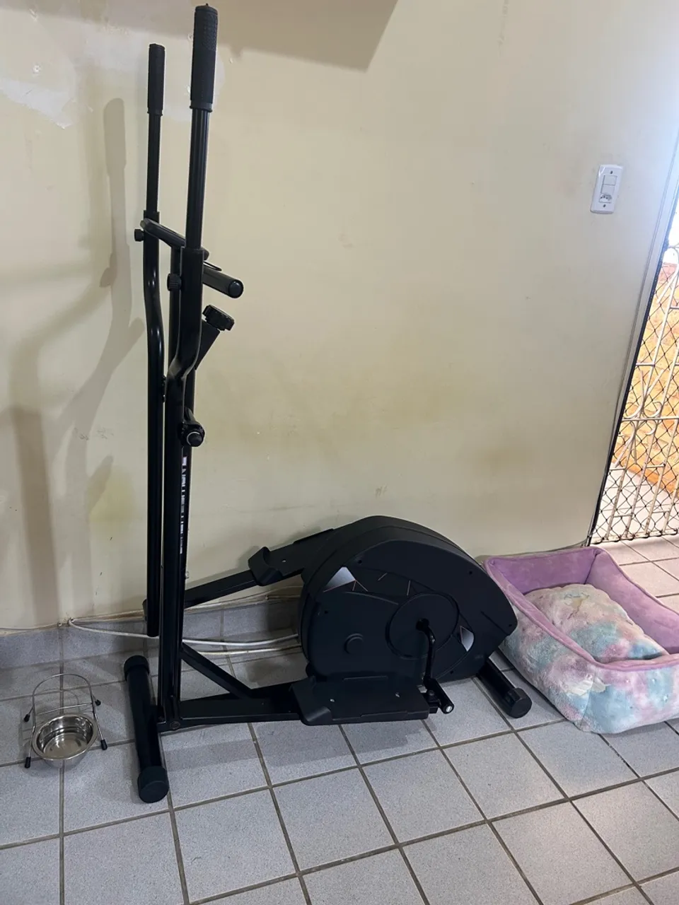 Elíptico Aparelho Simulador De Caminhada Magnético Dream Fitness Black Edition E