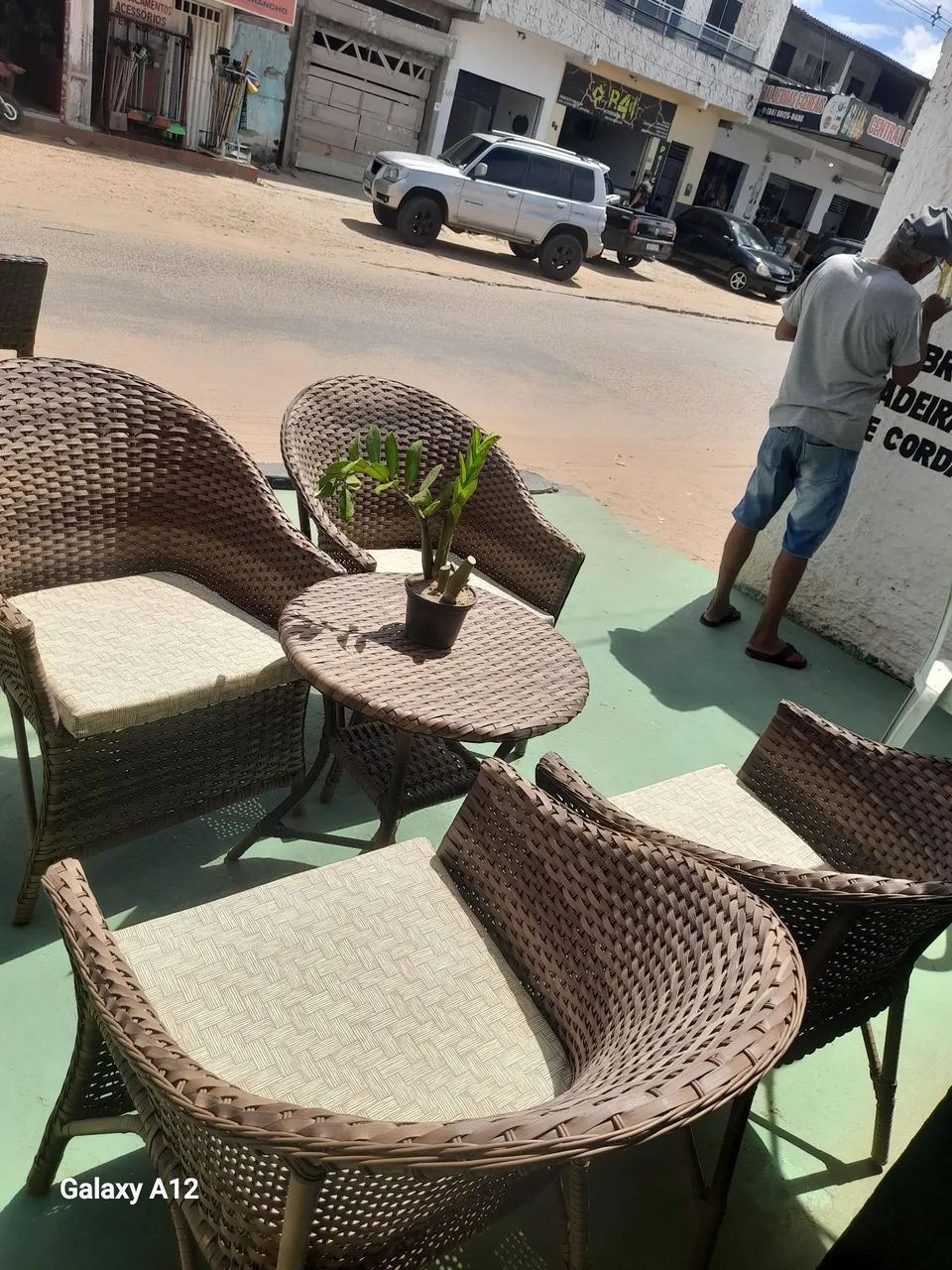 Conjunto de mesa e cadeiras para área externa - Foto 3