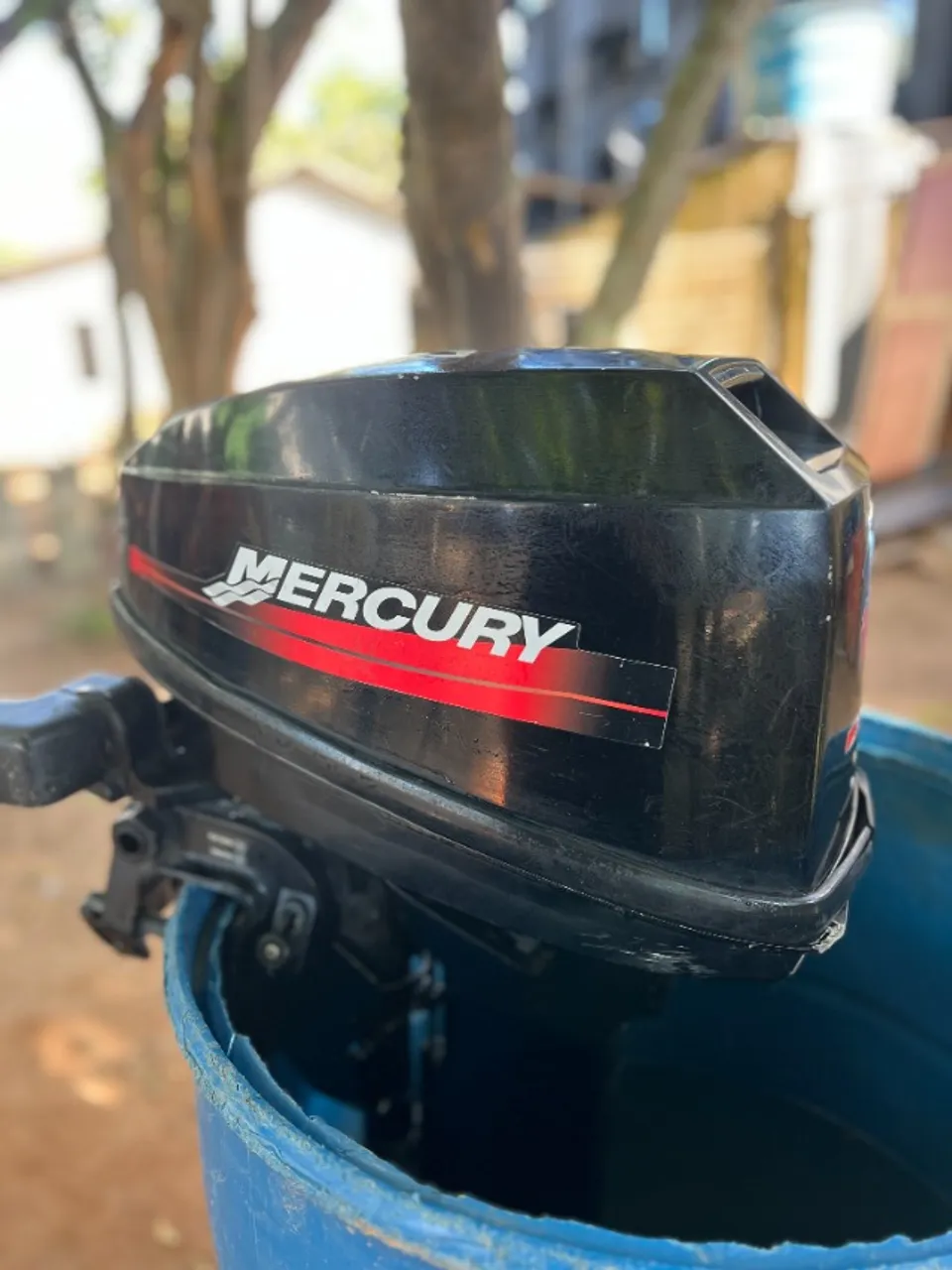 OPORTUNIDADE! Mercury 15HP 2T- Revisado, com Tanque 30L e Carrinho