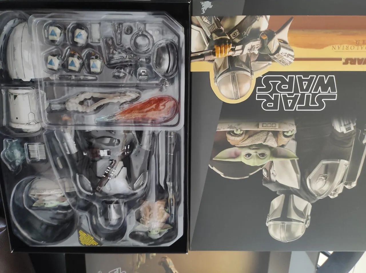 Hot Toys the Mandalorian And The Child Baby Yoda Grogu Mando star wars Darth Vader Luke