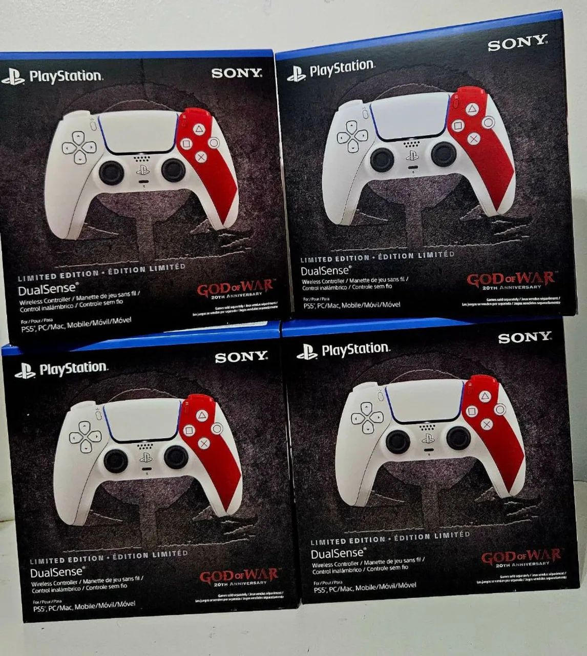 Controle DualSense Edição Limitada God Of War - PS5