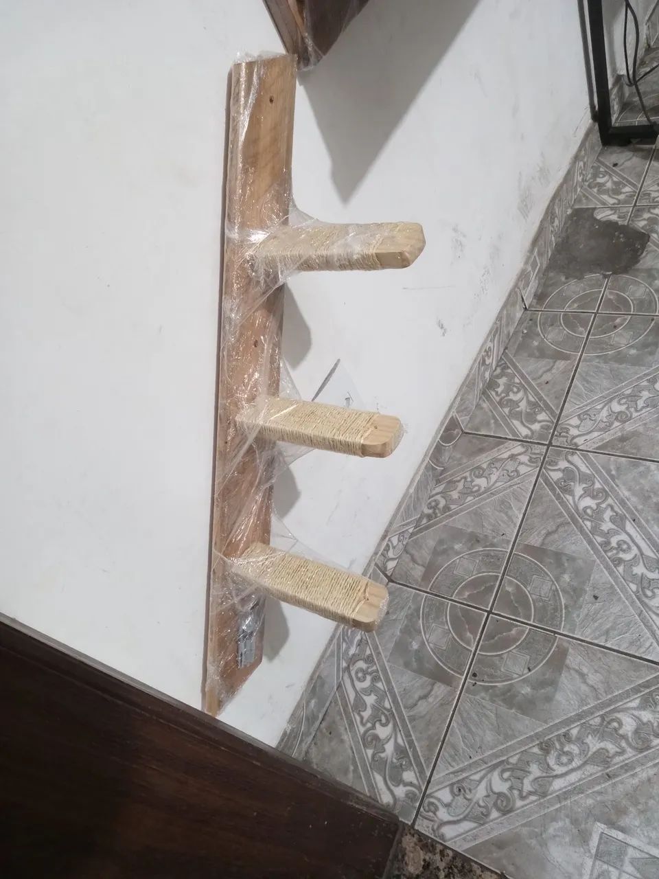 Cama para gato com escada e degraus arranhadores - Foto 5