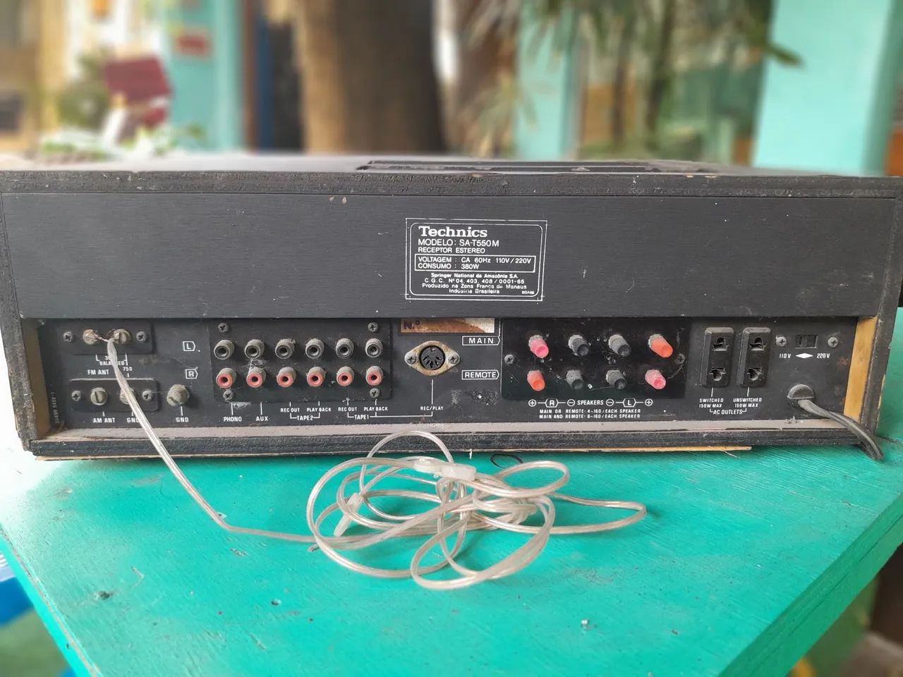 Receiver Technics T550M. (1973) Funcionando perfeitamente.  - Foto 4