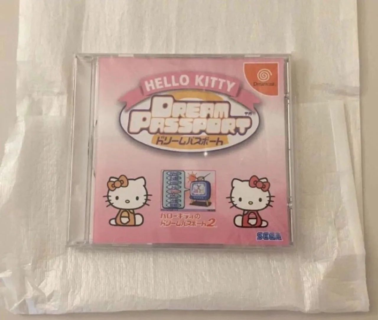 Jogo Sega Dreamcast Hello Kitty (Original Importado Japão) Lacrado!