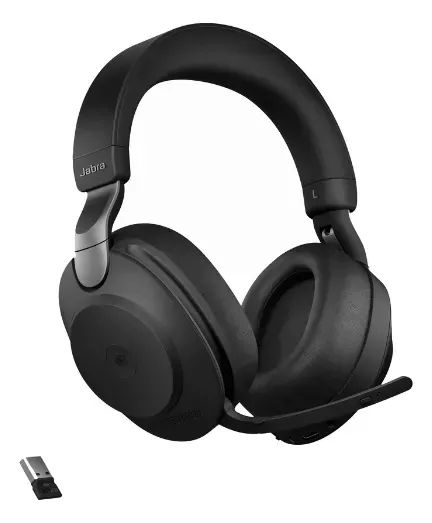 Fone headset Jabra Evolve2 85 Bluetooth com Cancelamento de Ruído